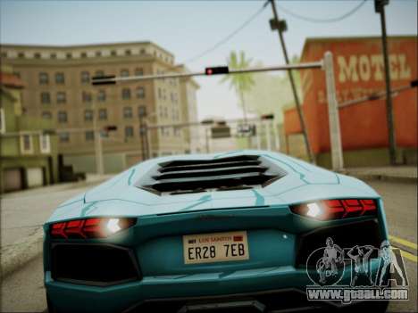 Lamborghini Aventador LP700 for GTA San Andreas