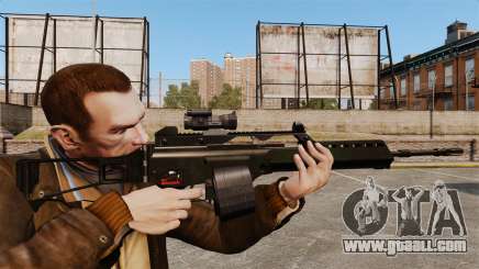 MG36 v3 H&K assault rifle for GTA 4