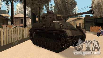 Panzerkampfwagen for GTA San Andreas