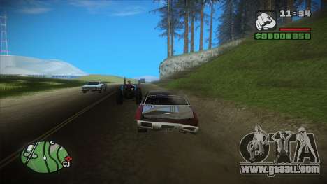 GTA HD mod 2.0 for GTA San Andreas