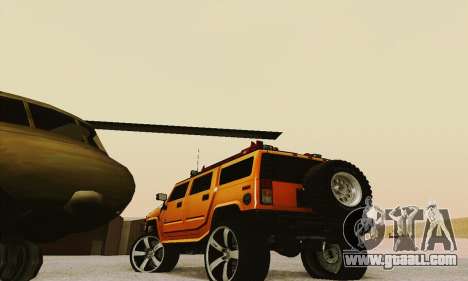 Hummer H2 Monster for GTA San Andreas