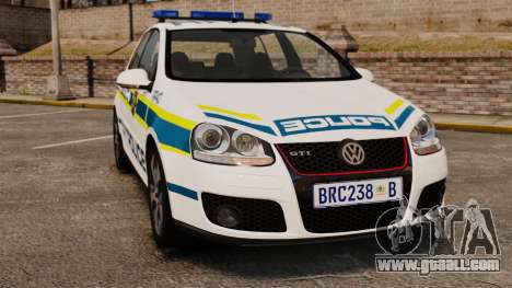 Volkswagen Golf 5 GTI Police v2.0 [ELS] for GTA 4