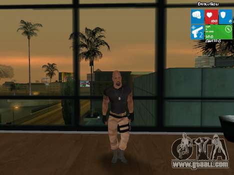 Luke Hobbs from the fast and the furious 5 for GTA San Andreas