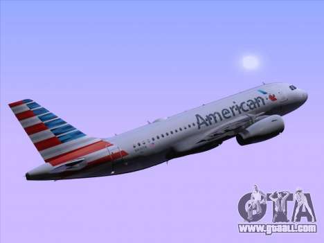 Airbus A319-112 American Airlines for GTA San Andreas