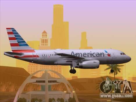 Airbus A319-112 American Airlines for GTA San Andreas