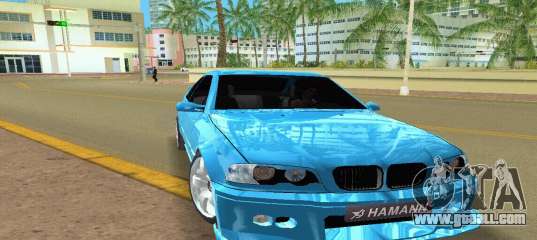 BMW M3 E46 Hamann for GTA Vice City