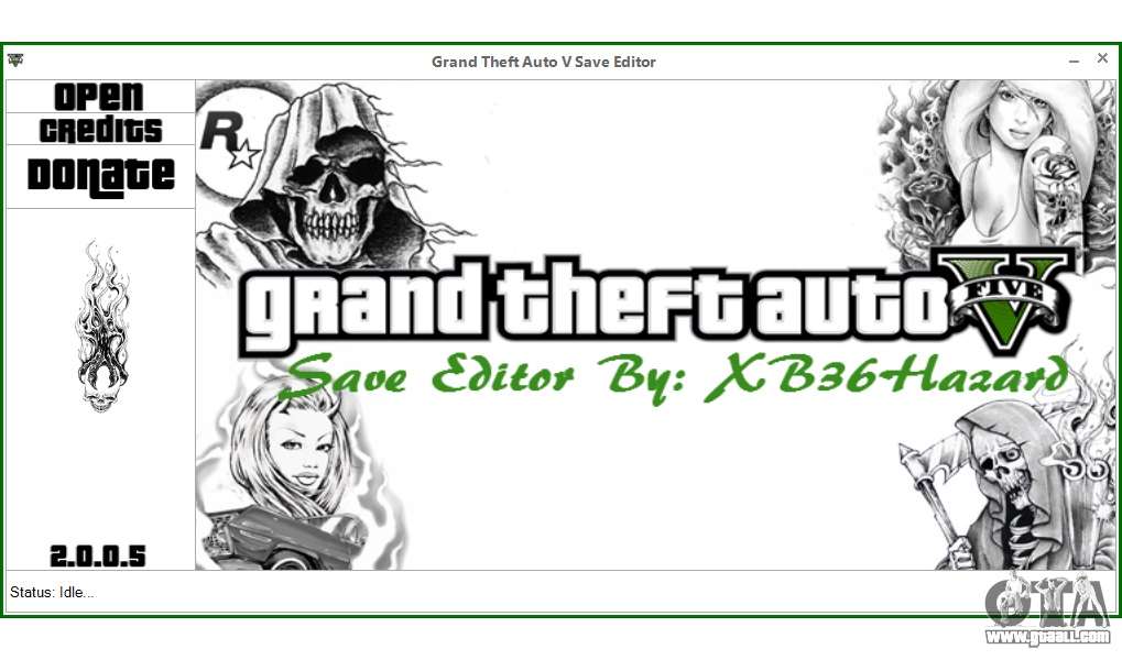 Grand Theft Auto V Save Editor by XB36Hazard for GTA 5