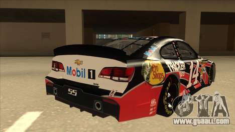 Chevrolet SS NASCAR No. 14 Mobil 1 Tracker Boats for GTA San Andreas