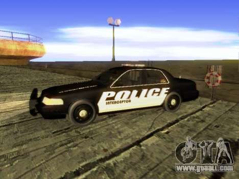 Ford Crown Victoria Police Interceptor for GTA San Andreas