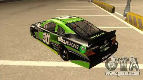 Toyota Camry NASCAR No. 30 Widow Wax for GTA San Andreas