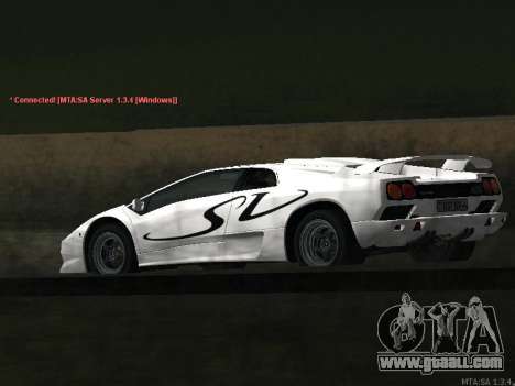 Lamborghini Diablo SV v2 for GTA San Andreas