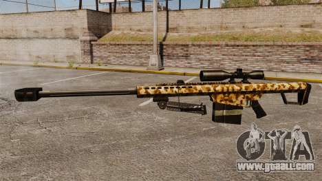 The Barrett M82 sniper rifle v10 for GTA 4