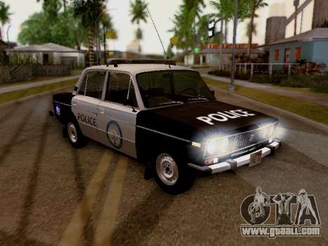 VAZ 2106 Los Santos Police for GTA San Andreas