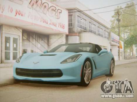 Chevrolet Corvette C7 Stingray 2014 for GTA San Andreas