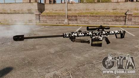 The Barrett M82 sniper rifle v16 for GTA 4