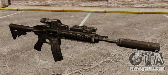 Automatic HK416 for GTA 4