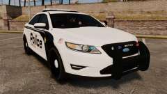 Ford Taurus Police Interceptor 2011 [ELS] for GTA 4