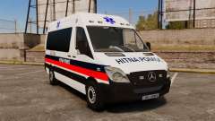 Mercedes-Benz Sprinter Zagreb Ambulance [ELS] for GTA 4