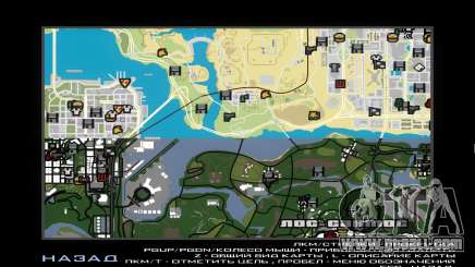 GTA V atlas map for GTA San Andreas