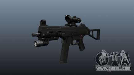 UMP45 submachine gun v1 for GTA 4