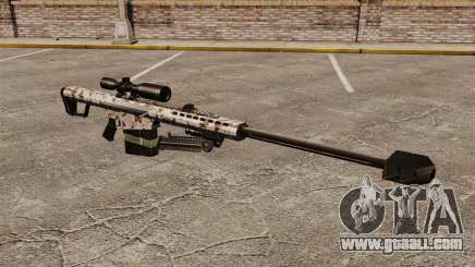 The Barrett M82 sniper rifle v5 for GTA 4
