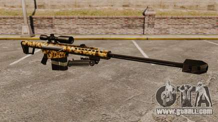The Barrett M82 sniper rifle v10 for GTA 4