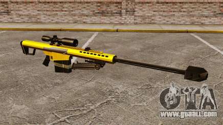 The Barrett M82 sniper rifle v3 for GTA 4