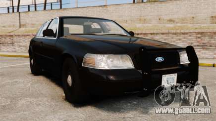 Ford Crown Victoria 2008 FBI for GTA 4