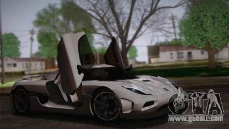 Koenigsegg Agera for GTA San Andreas