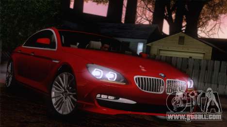 BMW 6 Gran Coupe v1.0 for GTA San Andreas