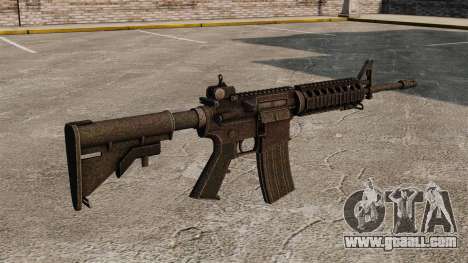 Semi-automatic AR-15 rifle for GTA 4