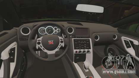 Nissan GT-R SpecV 2010 for GTA 4