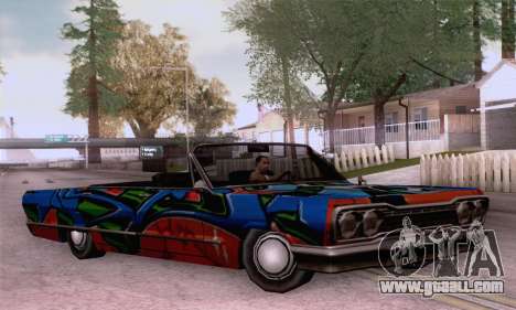 The painting work for Savanna for GTA San Andreas