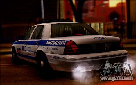 Ford Crown Victoria STR for GTA San Andreas