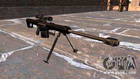 Barrett M82A1 sniper rifle Light Fifty for GTA 4