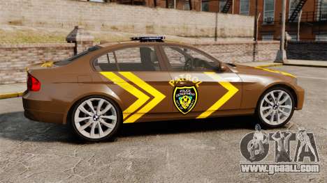 BMW 350i Indonesia Police v2 [ELS] for GTA 4