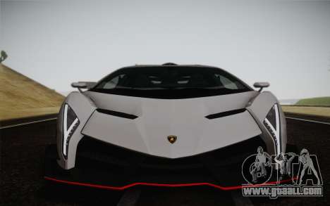 Lamborghini Veneno LP750-4 2013 for GTA San Andreas