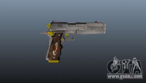 Ivory Pistol for GTA 4