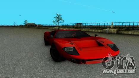 Ford GT40 MkI 1965 for GTA Vice City