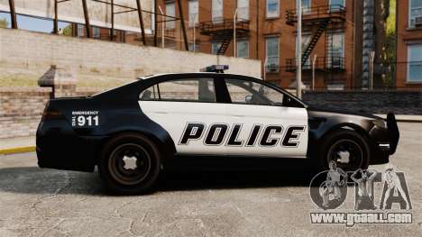 GTA V Vapid Police Interceptor [ELS] for GTA 4