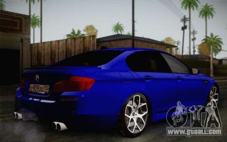 BMW M5 F10 v2 for GTA San Andreas