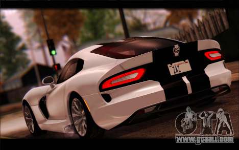 SRT Viper Autovista for GTA San Andreas