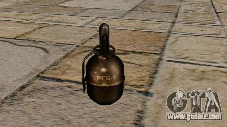 RGD-5 hand grenade for GTA 4