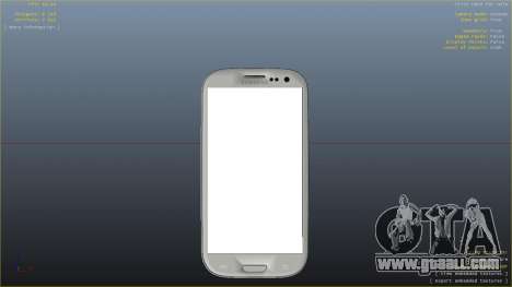 Samsung Galaxy S3 for GTA 4