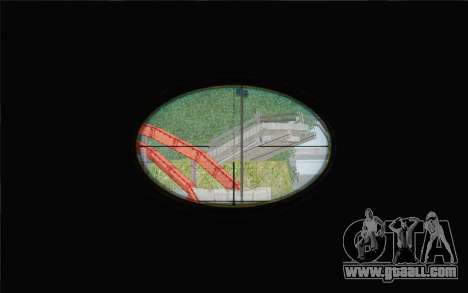 Enhanced Sniper Scope v1.1 for GTA San Andreas