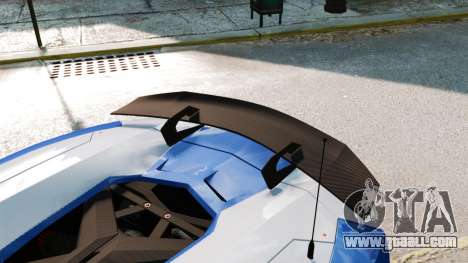 Lamborghini Aventador J Police for GTA 4