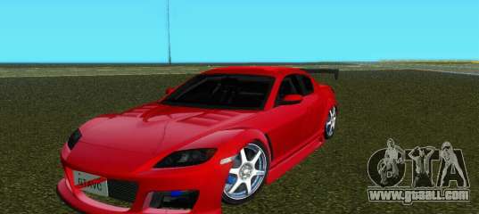 Mazda RX8 Type 1 for GTA Vice City