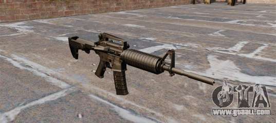 Semi-automatic AR-15 rifle for GTA 4