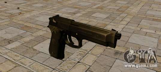 Beretta 92 semi-automatic pistol for GTA 4