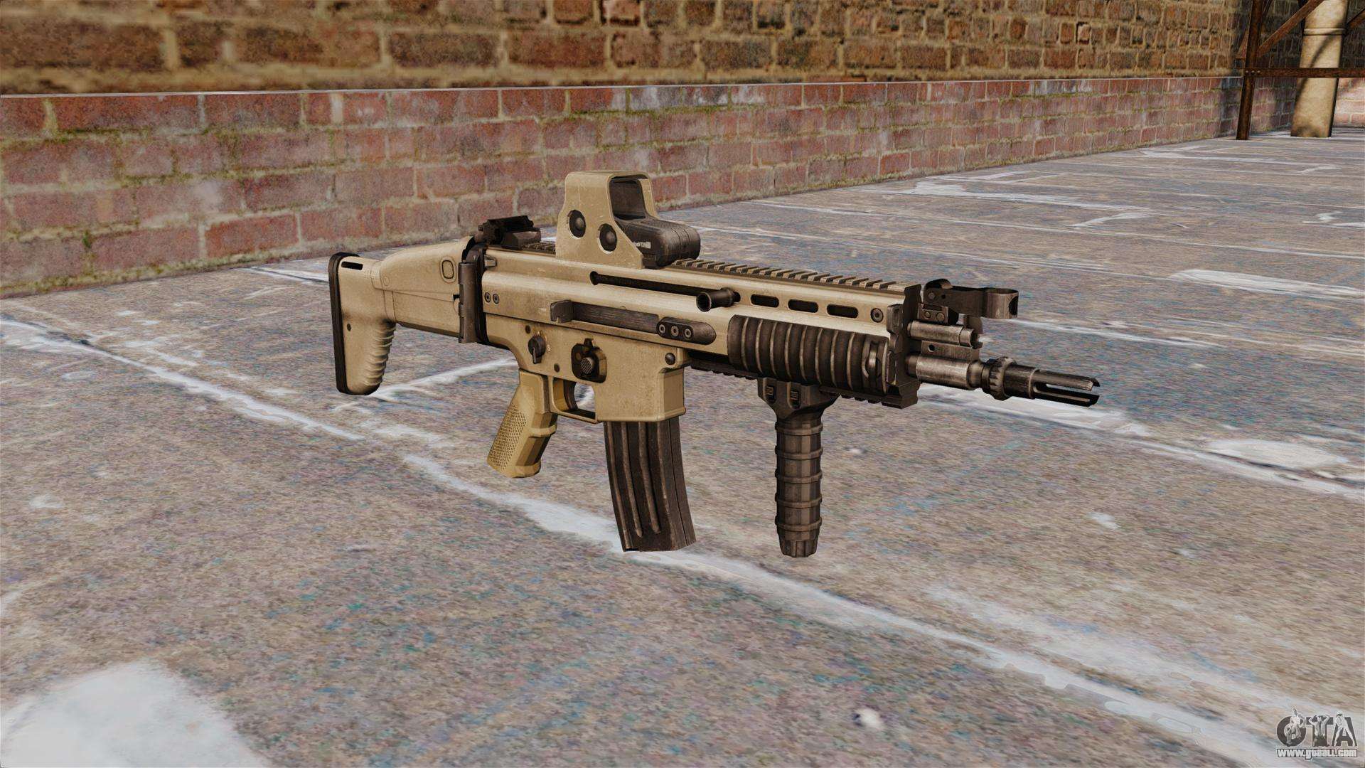 Assault rifles FN SCAR-L for GTA 4